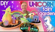 Best Unicorn Fairy Garden EVER!!