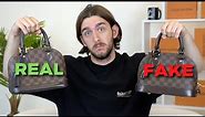 HOW TO spot a fake Louis Vuitton Alma BB - Real vs Fake!!!