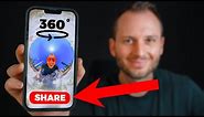 How To Share 360 Photos (As 360 Photos)
