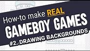 How to make Games for Gameboy - Drawing Backgrounds with GBDK-2020