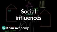 Social influences | Individuals and Society | MCAT | Khan Academy