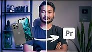 Solve iPhone HDR or HLG Footages Color & Exposure Issues in Premiere Pro