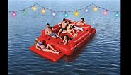 Bestway™ Giant Red Truck 6-Person Inflatable Party Island