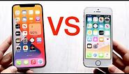 iPhone 12 Vs iphone 5S! (Comparison) (Review)