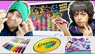 Cash OR Trash? Testing Crayola Craft Kits Light Board & Jojo Siwa bath bombs