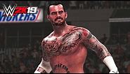 WWE 2K19 - CM Punk Entrance, Signature, Finisher & Victory Scene! ( PC Mods )