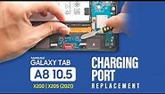 Samsung Galaxy Tab A8 10.5 2021 X200 X205 Charging Port Replacement