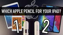 Which Apple Pencil Works with your iPad?