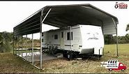 Affordable RV Carports, Shelters, and Covers from THE BOSS