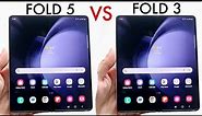Samsung Galaxy Fold 5 Vs Samsung Galaxy Fold 3! (Comparison) (Review)