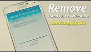 How to Disable Hands Free Activation Sprint Galaxy S6/Galaxy S67 | Galaxy Note 5/Galaxy Note 4