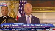 SO EMOTIONAL: Obama SURPRISES a CRYING Joe Biden With Medal of Freedom - FNN