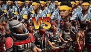 Far Cry 4 - Soldier Army VS Rebel Army - AI Battle