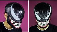 How To Make Venom Mask Out Of Cardbord