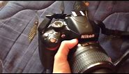 Nikon d3200 Putting in battery and charging it for beginners. MH-24