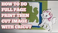 How to print then cut a full page 8.5x11 Print then cut hack in inkscape - EASY