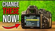 Nikon D3200 Best Photo Settings For Beginners | Complete Photography Settings Guide!