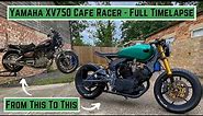 Cafe Racer Timelapse Build - Yamaha Virago XV750 - Full Timelapse Build