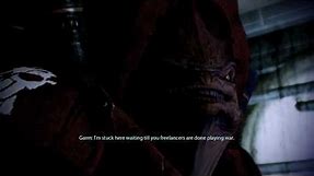 Mass Effect 2: Meeting Garm of the Blood Pack (with Grunt)
