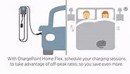 ChargePoint 23 ft. 240-Volt Home Flex Level 2 WiFi NEMA 14-50 Plug Electric Vehicle EV Charger CPH50-NEMA14-50-L23