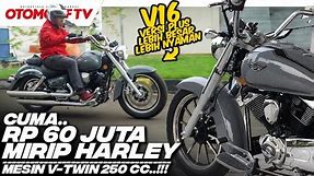 Rp 60 JUTA MIRIP HARLEY..!!! INI DIA SM SPORT V16 PLUS, LEBIH GEDE & NYAMAN l Otomotif TV