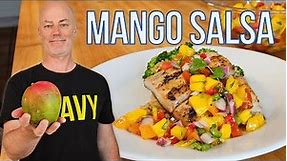Taste Paradise with this Irresistible Mango Salsa Recipe | Easy Mango Salsa | Fresh Mango Salsa