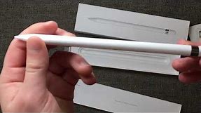 1ST GENERATION APPLE PENCIL UNBOXING AND REVIEW