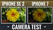 iPhone SE 2020 VS iPhone 7 Camera Test
