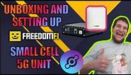I got the 5G Indoor Small Indoor Cell Unit by FreedomFi CBRS Radio! - Unboxing and Setup