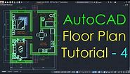 AutoCAD Simple Floor Plan for Beginners - 4 of 5