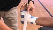 How to Tape an Ankle (Quick & Easy Demonstration)