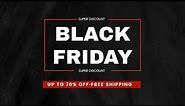 Free Black Friday Ad Sale Product Promo Video Template (Customizable) - FlexClip