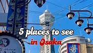 Save this post for your next adventure in Osaka!🇯🇵 Osaka is a vibrant city with so much to offer, and we’re thrilled to experience it all with our community in the upcoming months! Check out these 5 must-visit spots with helpful tips from @naomikatoo below ⬇️ 🎢 Universal Studios Arrive at least an hour before the park officially opens to beat the crowds. Download the USJ app for a smoother experience and don’t forget to bring a rain poncho or extra clothes. . 🦀 Dotonbori area Osaka’s most fa