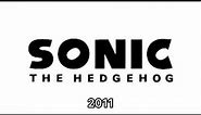 Sonic the Hedgehog historical logos