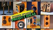 WOODEN SPEAKER DESIGNS PROJECT IDEAS / woodwork / DIY