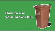 Recycle for North Ayrshire: How to use your brown bin [Update in Description]