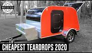 10 Cheapest Teardrop Trailers to Buy New for Camping on the Tightest Budget