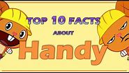 Top 10 Facts About HANDY From Happy Tree Friends (Character review)