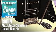 Vega-Trem Alex Lifeson Signature Lerxst Electric Guitar by Godin Demo | NAMM 2024