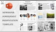 Newspaper Presentation Template | Download PowerPoint Template | O J Edits