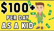 How To Make Money Online For FREE As a Kid Or Teenager (MUST SEE!)