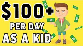 How To Make Money Online For FREE As a Kid Or Teenager (MUST SEE!)