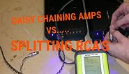 HOW TO - Daisy Chain Amps VS Splitting RCA'S To Run Multiple Amplifiers