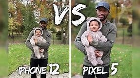 iPhone 12 VS Google Pixel 5 Camera Comparison!