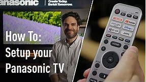 How to | Setup your Panasonic TV