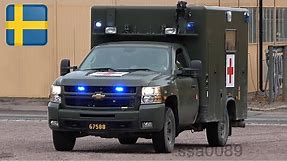 Chevy military ambulance with lights and siren [SE | 10.2018]