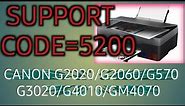 Canon G2020 Printer 5200 Error Solved.//Canon printer Error Code 5200 Fixed....