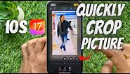 How to Easily and Quickly Crop a Picture On iPhone