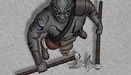 Online Tabletop - Working on my Goliath tokens for patreon...