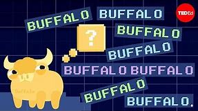 Buffalo buffalo buffalo: One-word sentences and how they work - Emma Bryce